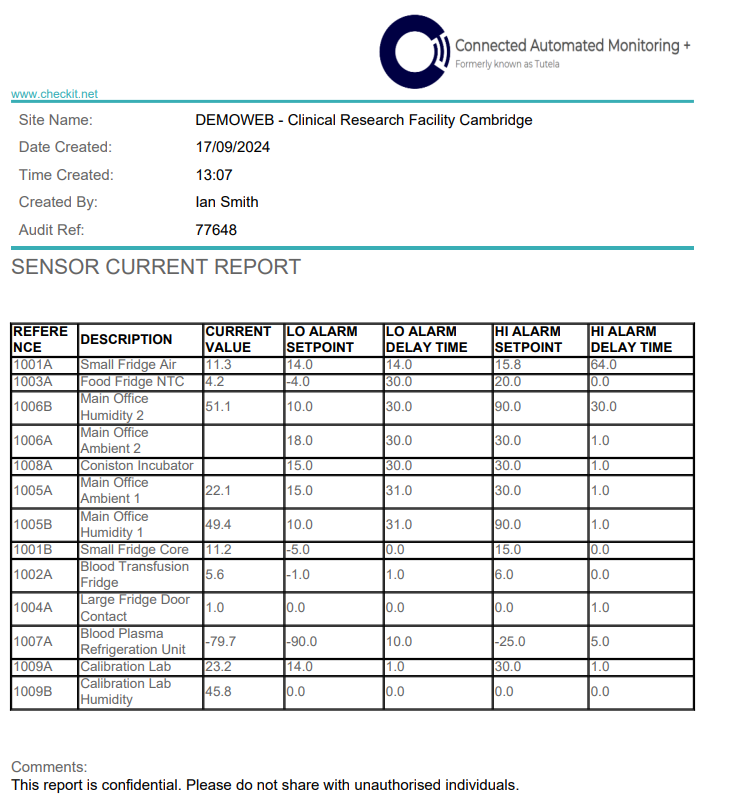 Check Readings Report.PNG