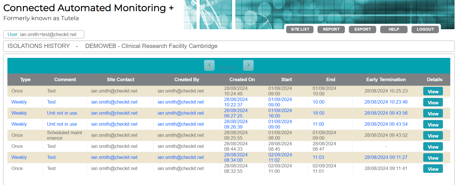 Isolation History Report.PNG